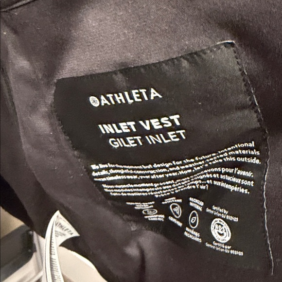 Athleta Black Inlet Vest XL tall - Picture 3 of 3